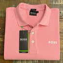 Camisa Gola Polo Boss 100% algodão
