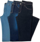 Kit Com 3 Calças Jeans Masculinas Clássicas