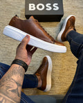 Lançamento Tênis Sneaker Boss (COURO LEGÍTIMO)