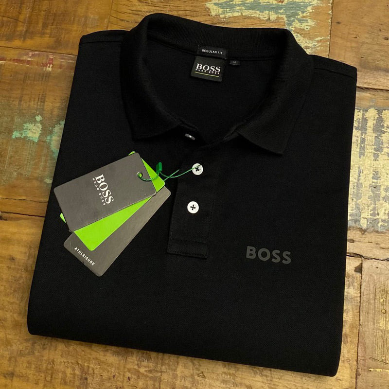 Camisa Gola Polo Boss 100% algodão