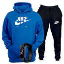 Conjunto Moletom Nike Air Original + Relógio Brinde