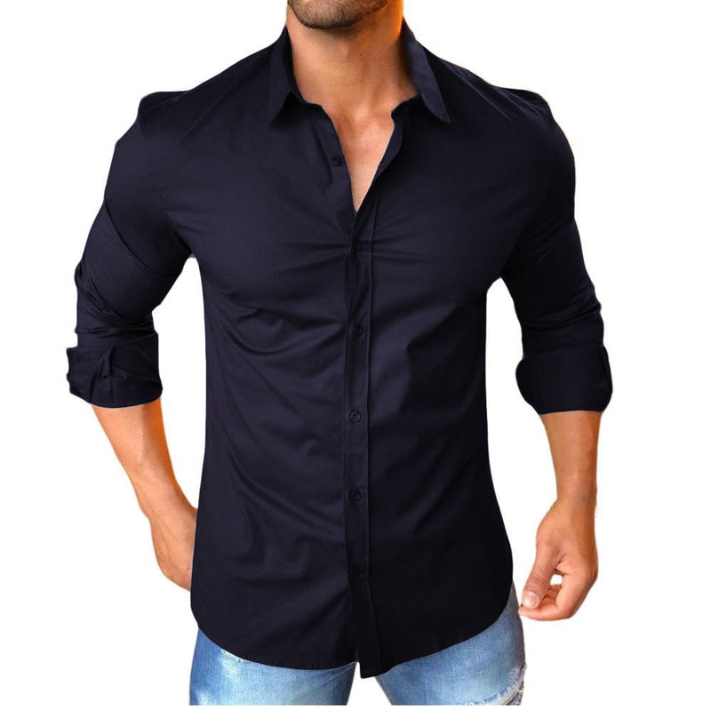 Camisa Social Masculina Slim fit Luxo Moda Estilosa