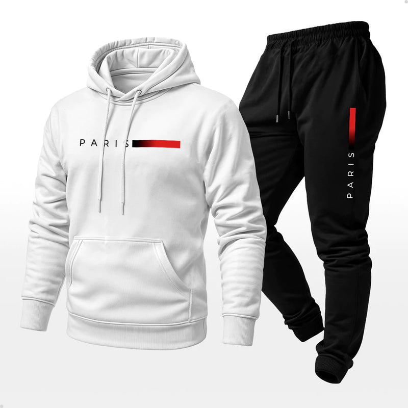 Conjunto Moletom  Paris Unissex Estampado