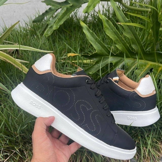 Lançamento Tênis Hugo Boss Original Letrado