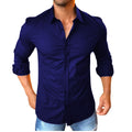 Camisa Social Masculina Slim fit Luxo Moda Estilosa