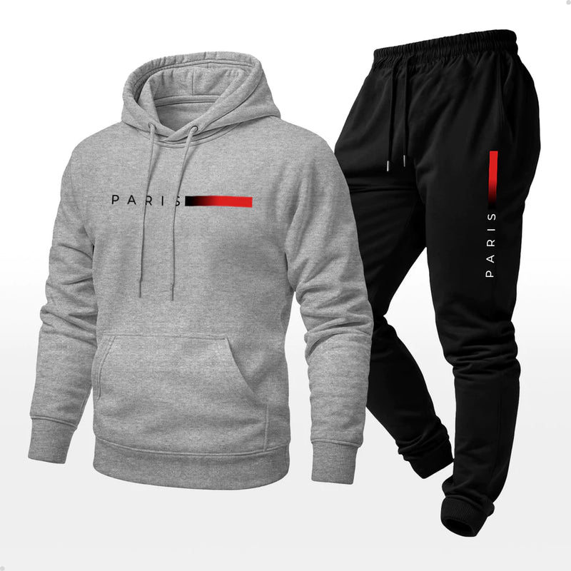 Conjunto Moletom  Paris Unissex Estampado