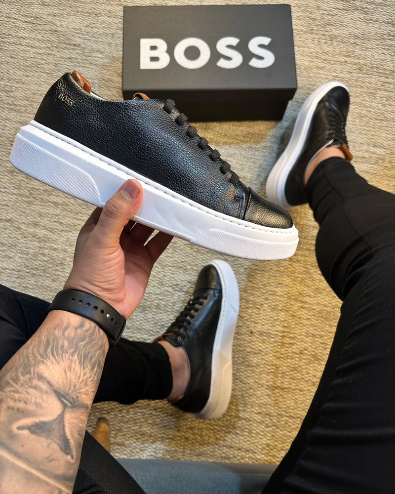 Lançamento Tênis Sneaker Boss (COURO LEGÍTIMO)