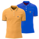 Kit 2 Camisetas Polo Masculina Casual 100% Algodão