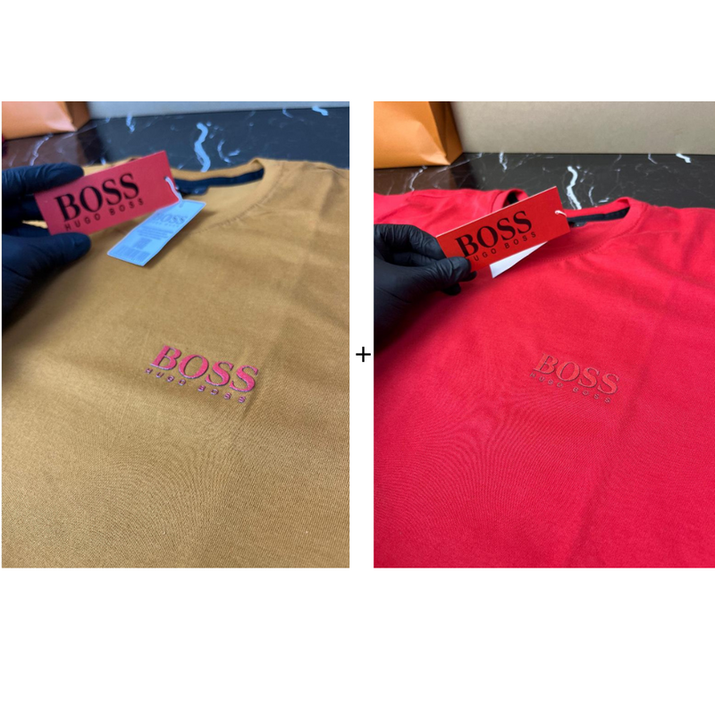 Kit 2 Camisa  Boss Masculina Premium