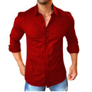 Camisa Social Masculina Slim fit Luxo Moda Estilosa
