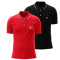 Kit 2 Camisetas Polo Masculina Casual 100% Algodão