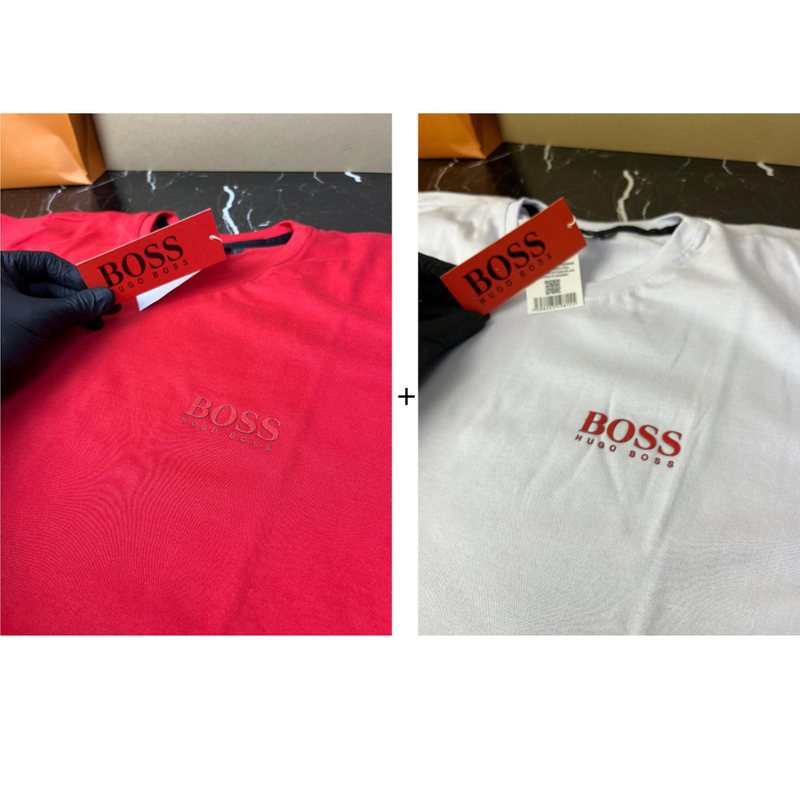Kit 2 Camisa  Boss Masculina Premium