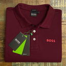 Camisa Gola Polo Boss 100% algodão