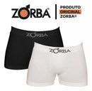 Kit 10 Cuecas Boxer Zorba de Algodão Sem Costura Original