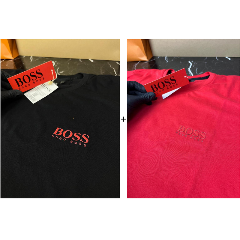 Kit 2 Camisa  Boss Masculina Premium