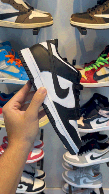 Tênis NIKE DUNK LOW PRETO