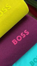 Camisa Gola Polo Boss 100% algodão