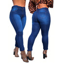KIT 3 Calças Jeans Feminina Skinny Empina BUMBUM